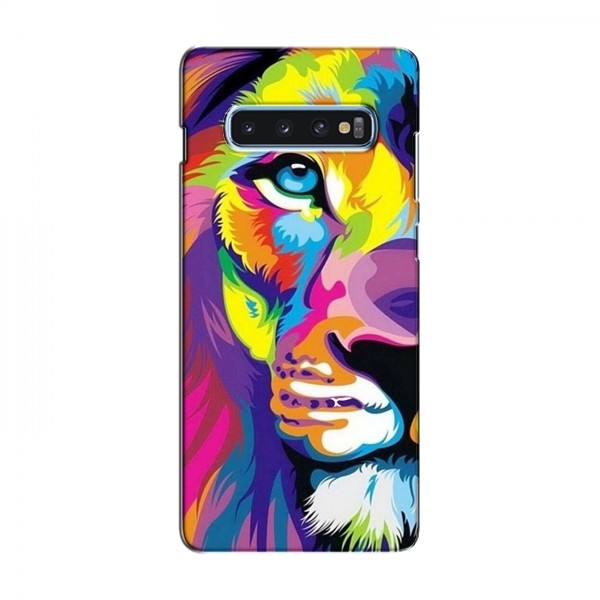 Чехол со Львом для Samsung S10 Plus (VPrint)