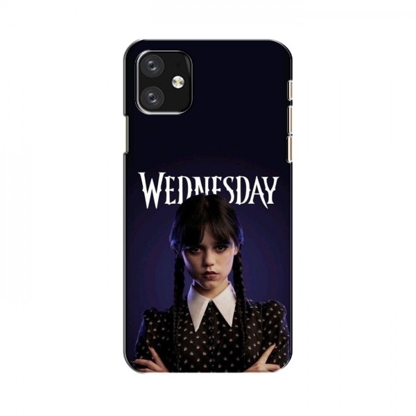 Чехлы Венсдей для iPhone 12 mini (AlphaPrint - wednesday)