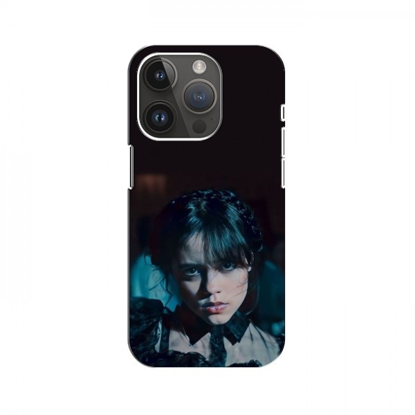 Чехлы Венсдей для iPhone 15 Pro Max (AlphaPrint - wednesday)