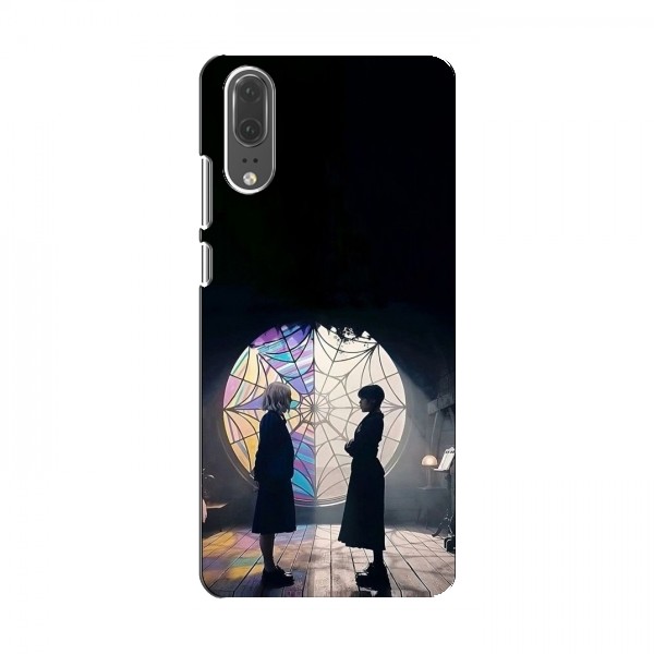 Чехлы Венсдей для Huawei P20 (AlphaPrint - wednesday)