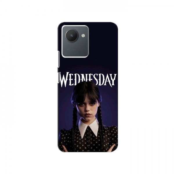 Чехлы Венсдей для RealMe C30 (AlphaPrint - wednesday)