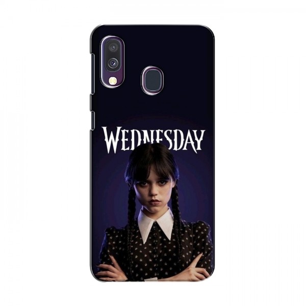 Чехлы Венсдей для Samsung Galaxy A40 2019 (A405F) (AlphaPrint - wednesday)