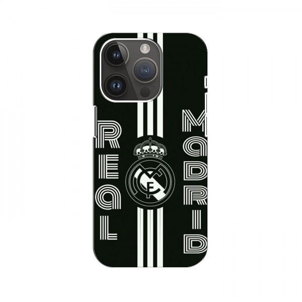 ФК Реал Мадрид чехлы для iPhone 15 Pro Max (AlphaPrint)