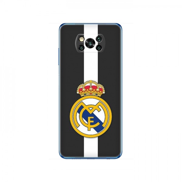 ФК Реал Мадрид чехлы для Xiaomi POCO X3 (AlphaPrint)