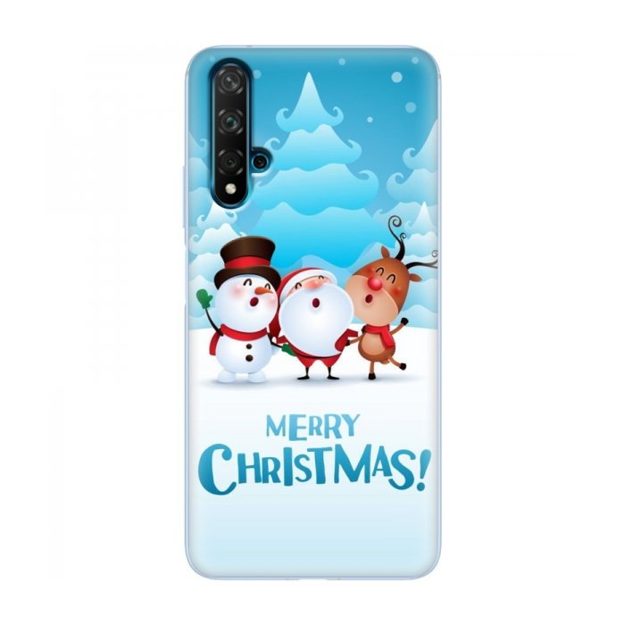 Рождественские Чехлы для Huawei Nova 5T (VPrint)