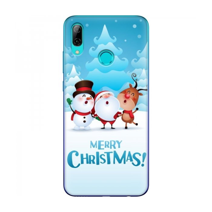 Рождественские Чехлы для Huawei P Smart 2019 (VPrint)