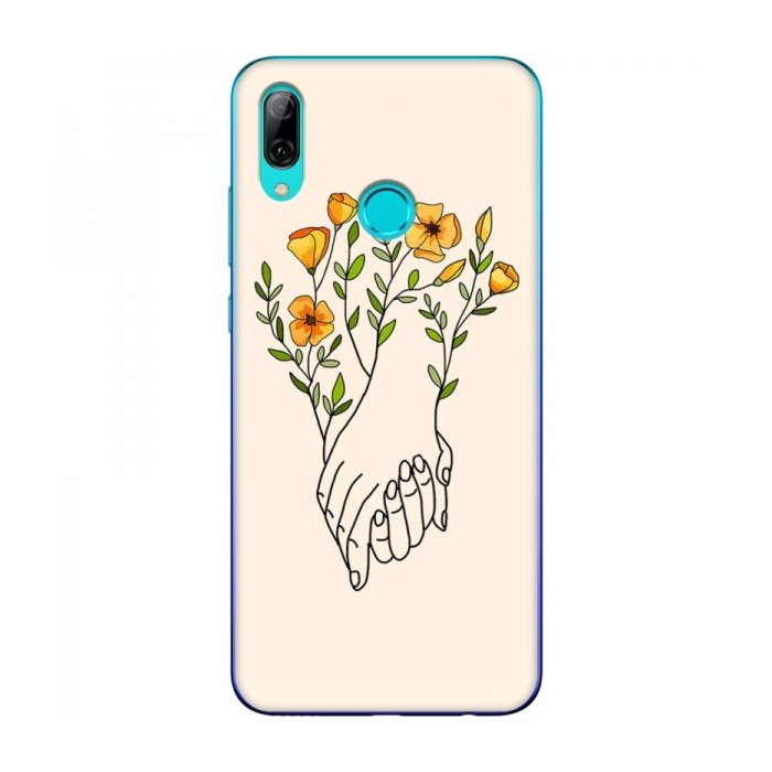 Чехлы (ART) Цветы на Huawei P Smart 2019 (VPrint)