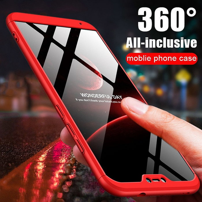 Чехол LikGus 360 для Huawei P20 Lite (пластиковая накладка)