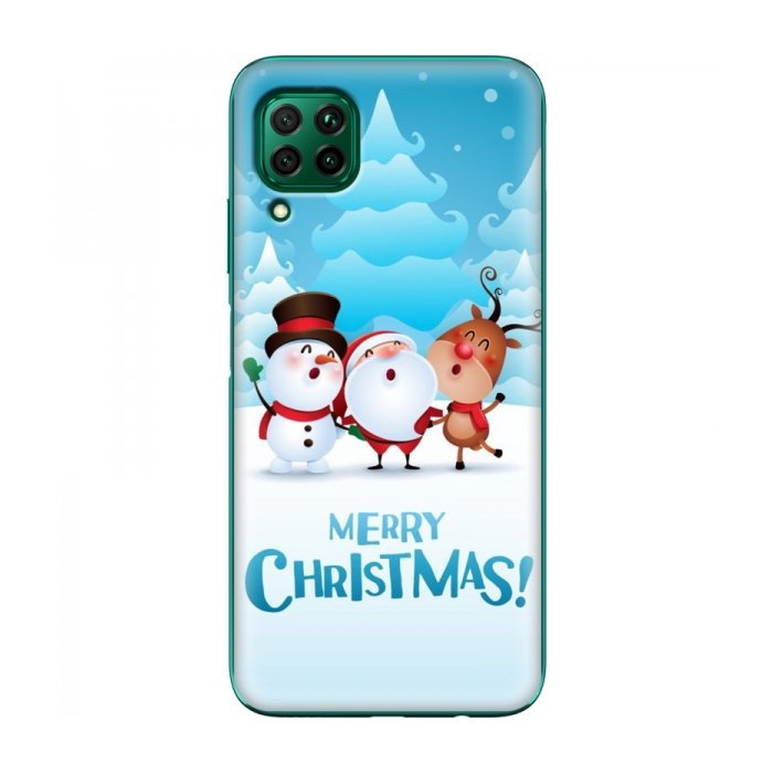 Рождественские Чехлы для Huawei P40 Lite (VPrint)