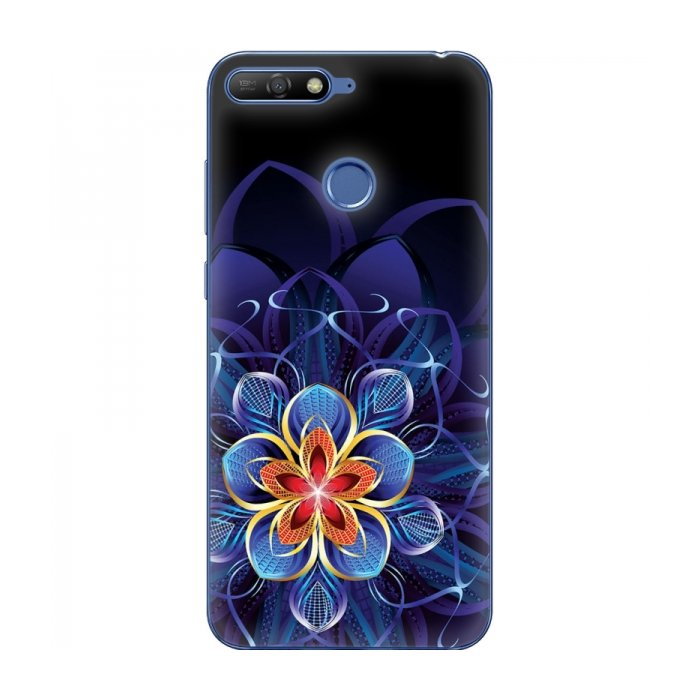 Чехлы (ART) Цветы на Huawei Y6 Prime 2018 (VPrint)