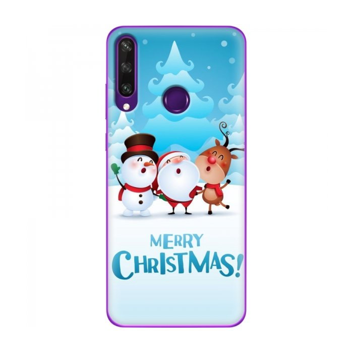 Рождественские Чехлы для Huawei Y6p (VPrint)