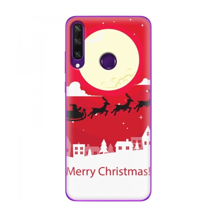 Рождественские Чехлы для Huawei Y6p (VPrint)