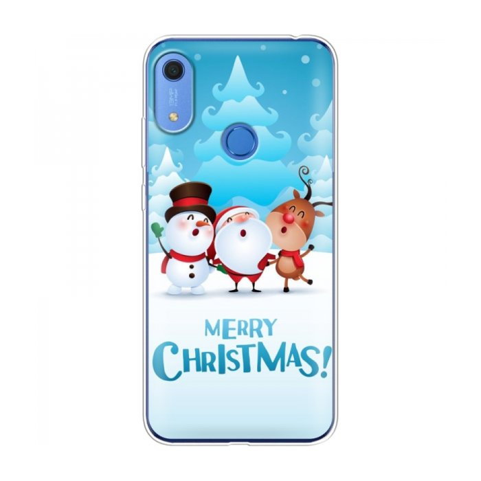 Рождественские Чехлы для Huawei Y6s (VPrint)