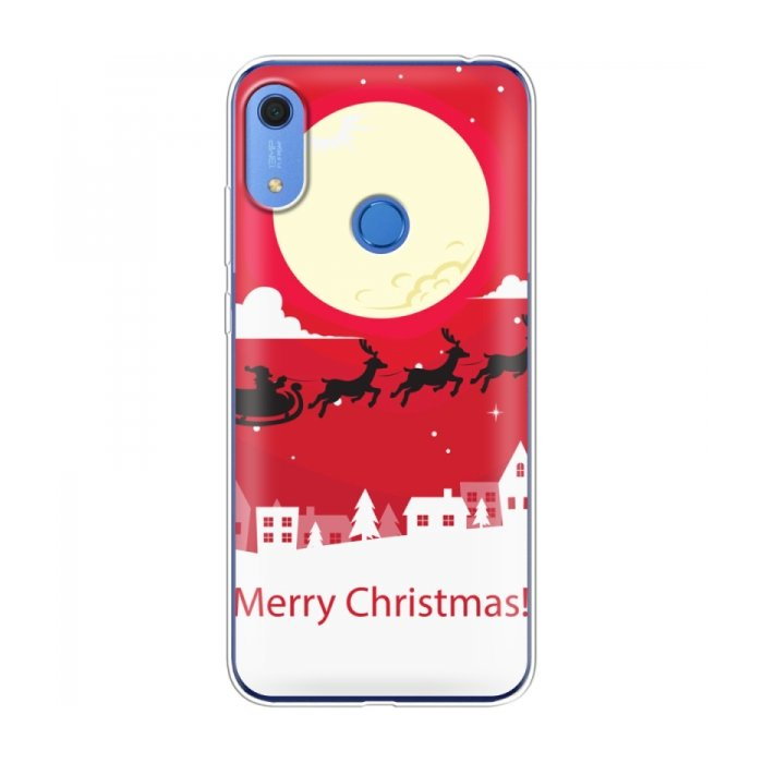 Рождественские Чехлы для Huawei Y6s (VPrint)