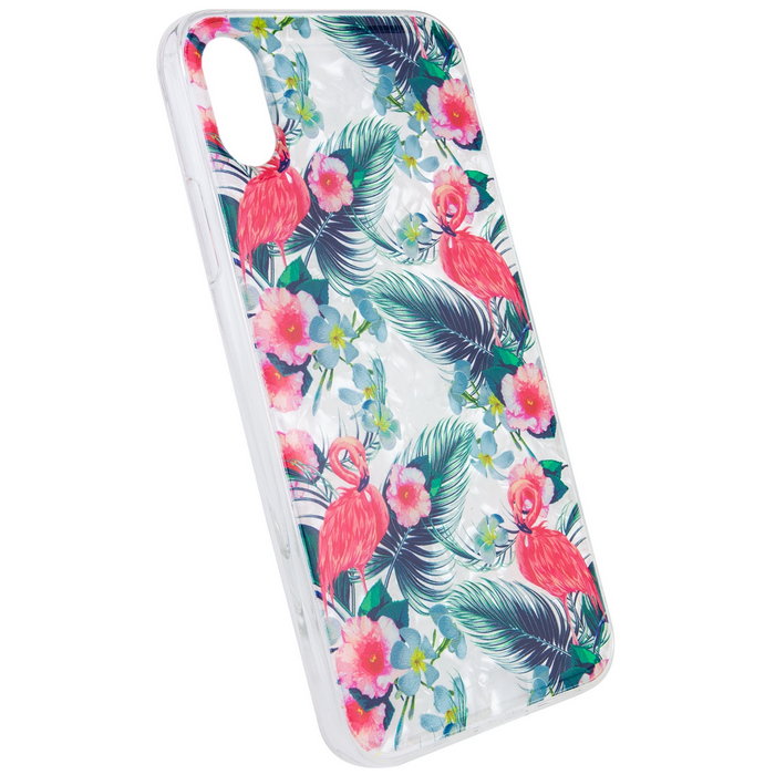 Накладка Glue Case Фламинго для Apple iPhone X (5.8") / XS (5.8")