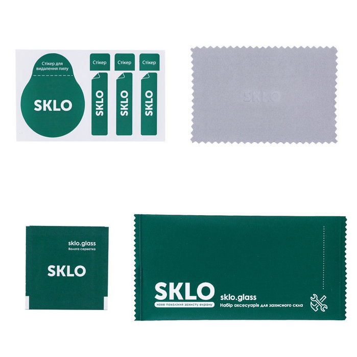 Защитное стекло SKLO 5D для Apple iPhone 12 mini (5.4")