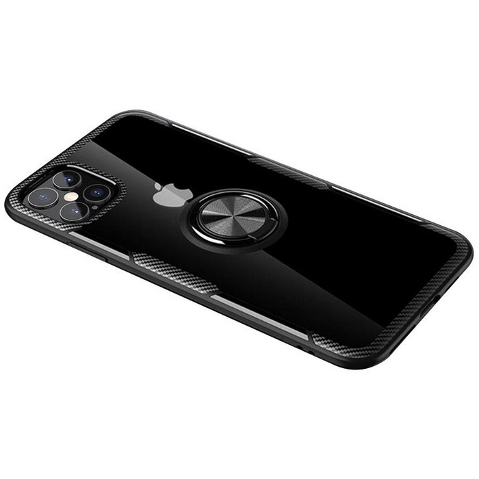 TPU+PC чехол Deen CrystalRing for Magnet (opp) для Apple iPhone 12 Pro Max (6.7")