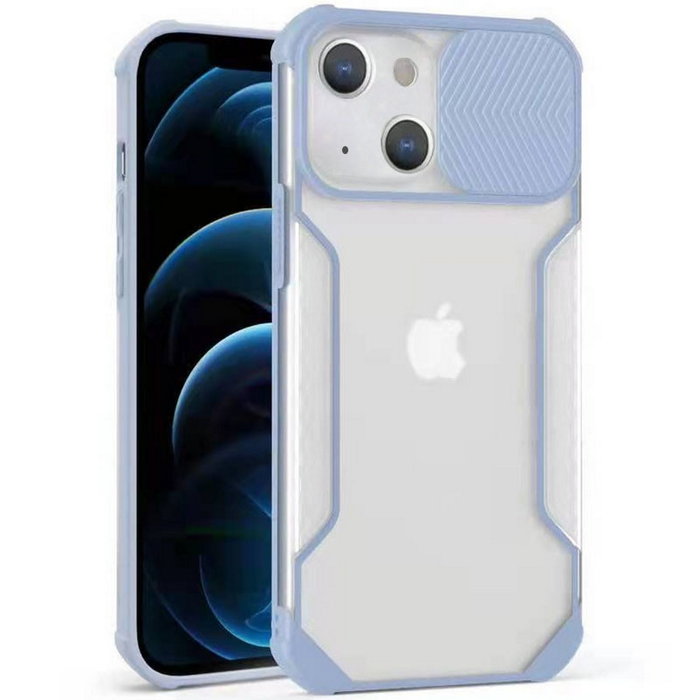 Чехол Camshield matte Ease TPU со шторкой для Apple iPhone 13 (6.1")