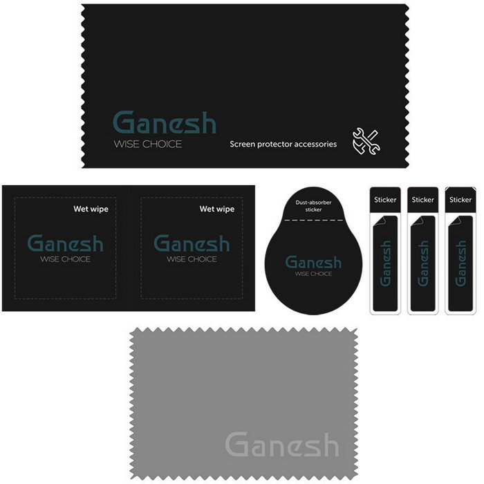 Защитное стекло Ganesh (Full Cover) для Apple iPhone 13 / 13 Pro / 14 (6.1")