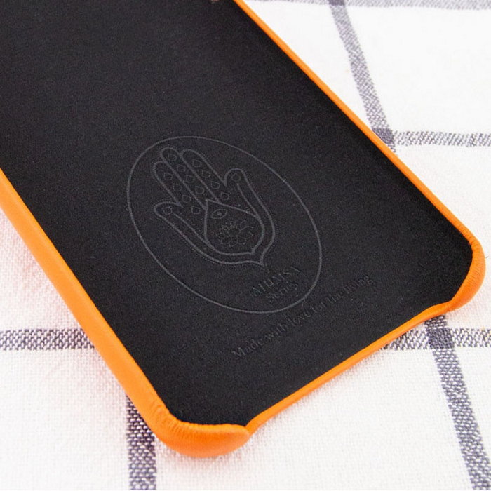 Уценка Кожаный чехол AHIMSA PU Leather Case Logo (A) для Apple iPhone XR (6.1")