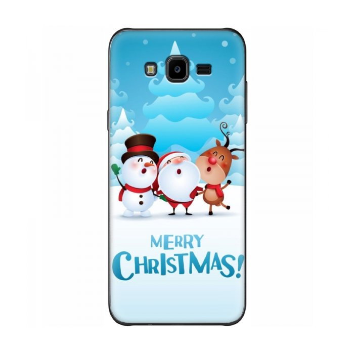 Рождественские Чехлы для Samsung J7 Neo, J701 (VPrint)