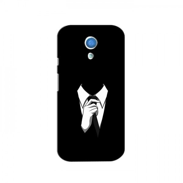Чехол с принтом (на черном) для Motorola Moto G2 (AlphaPrint)