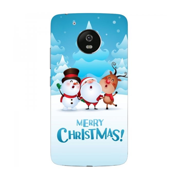 Рождественские Чехлы для Motorola Moto G5 (VPrint)