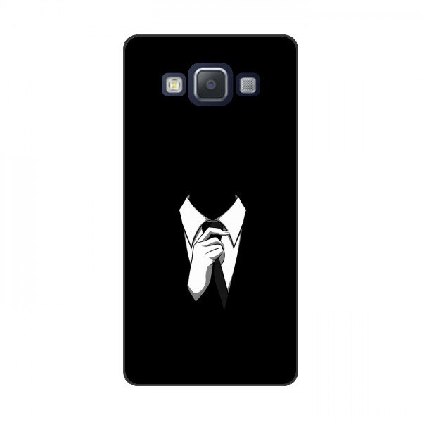 Чехол с принтом (на черном) для Samsung A5, A500 (AlphaPrint)