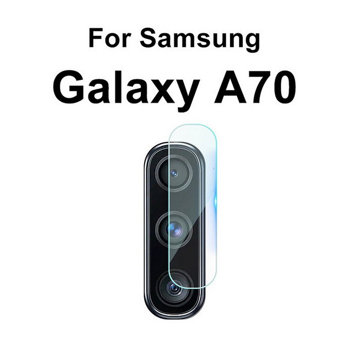 Защитное стекло для камеры Samsung Galaxy A70