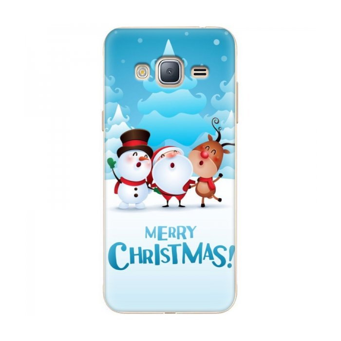 Рождественские Чехлы для Samsung J3 2016, J320 (VPrint)