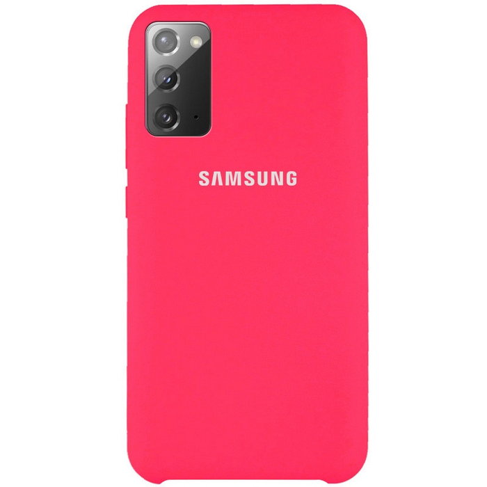 Чехол Silicone Cover (AAA) для Samsung Galaxy Note 20