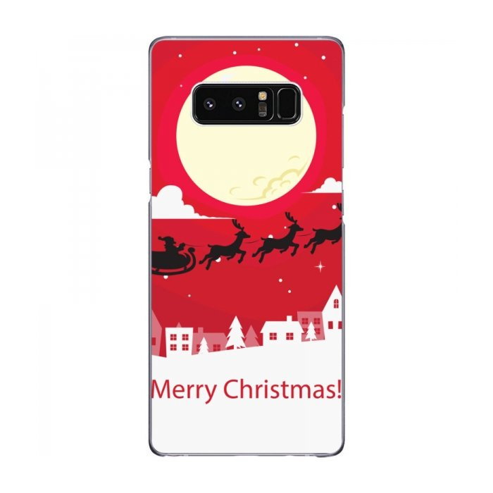 Рождественские Чехлы для Samsung Note 8, N950 (VPrint)