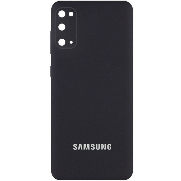 Чехол Silicone Cover Full Camera (AA) для Samsung Galaxy S20