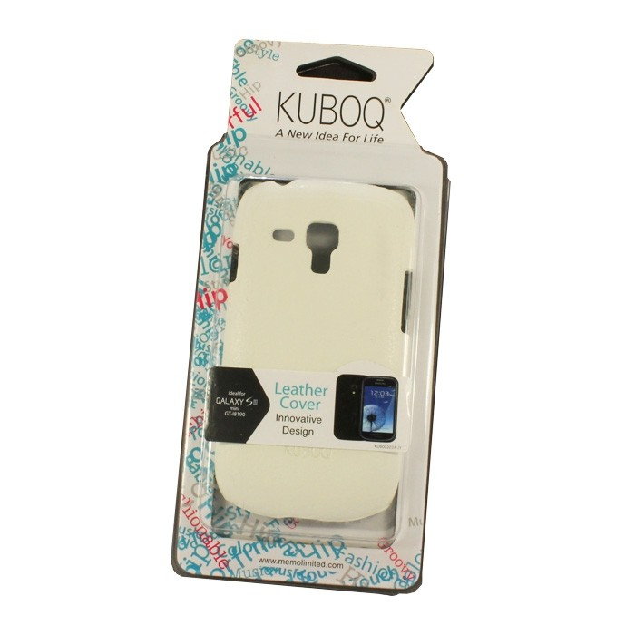 Чехол-кожаная накладка Kuboq для Samsung S3 mini (i8190)