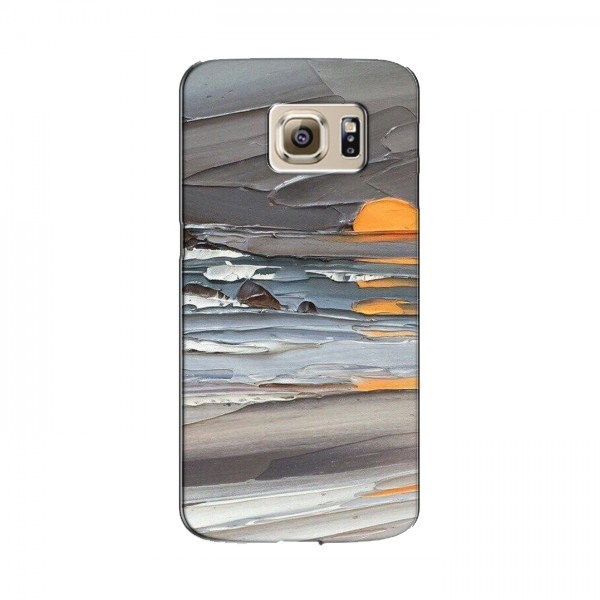 Чехол для Samsung S6 Edge, G925 (AlphaPrint) с печатью (ТОП продаж)
