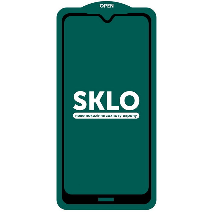Защитное стекло SKLO 5D (тех.пак) для Xiaomi Redmi Note 8T