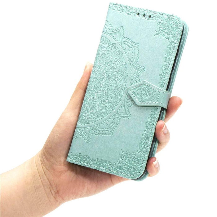 Кожаный чехол (книжка) Art Case с визитницей для Xiaomi Redmi Note 9s / Note 9 Pro / Note 9 Pro Max