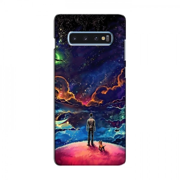 Космические Чехлы для Samsung S10 Plus (VPrint)