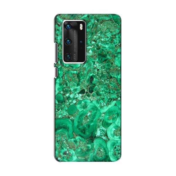 Мраморный чехол на Huawei P40 Pro (VPrint)