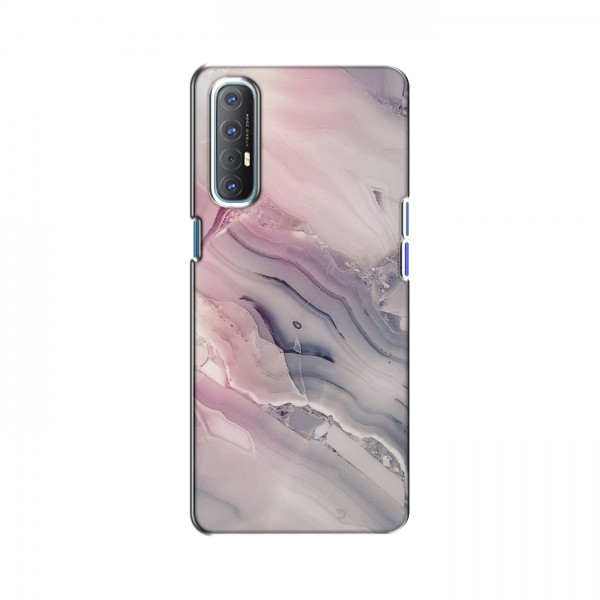 Мраморный чехол на OPPO Reno 3 (VPrint)