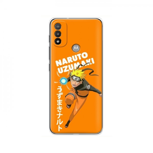 Naruto Anime Чехлы для Мото Е20 (AlphaPrint)