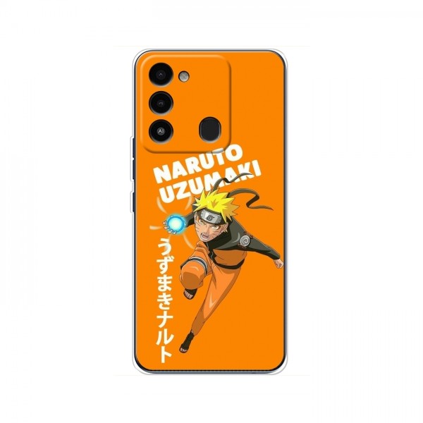Naruto Anime Чехлы для Техно Спарк 8 (AlphaPrint)