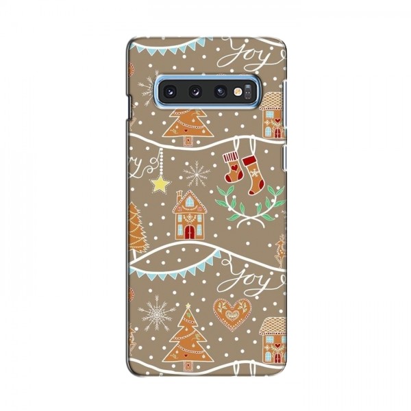 Новогодние, Праздничные Чехлы для Samsung S10e - 2024 год