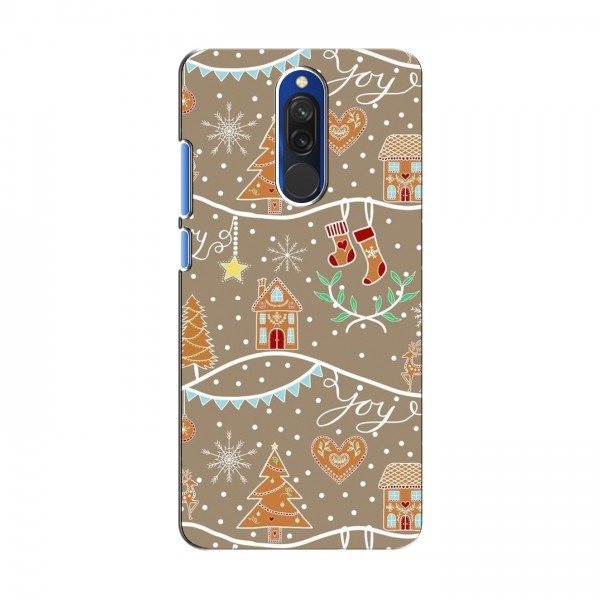 Новогодние, Праздничные Чехлы для Xiaomi Redmi 8 - 2024 год