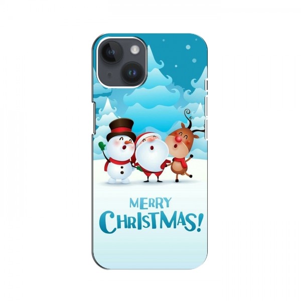 Рождественские Чехлы для iPhone 15 (VPrint)