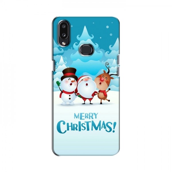 Рождественские Чехлы для Samsung Galaxy A10s (A107) (VPrint)