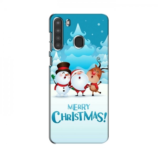 Рождественские Чехлы для Samsung Galaxy A21 (A215) (VPrint)