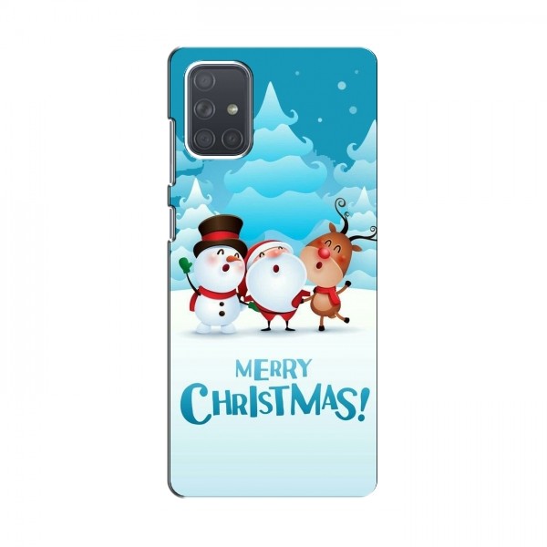 Рождественские Чехлы для Samsung Galaxy A71 (A715) (VPrint)