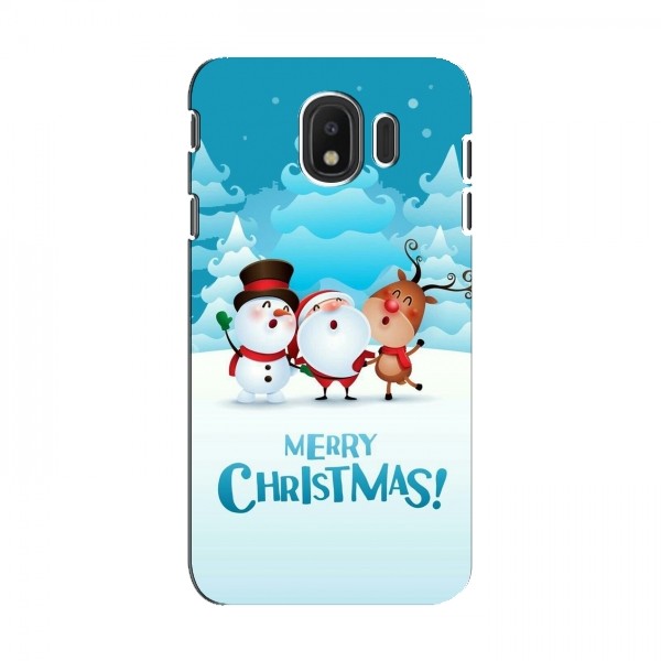 Рождественские Чехлы для Samsung J4 2018 (VPrint)