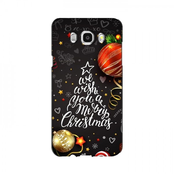 Рождественские Чехлы для Samsung J7 2016, J710, J7108 (VPrint)